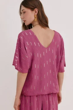 Gia. Top lentejuelas