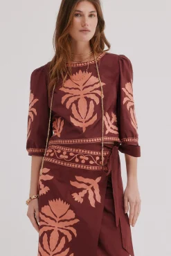 Guadalupe. Blusa de algodón
