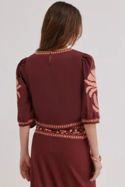 Guadalupe. Blusa de algodón