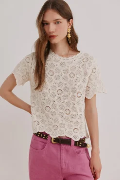 Irune. Top crochet