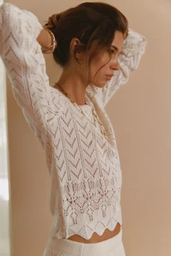 Ivy. Jersey calado