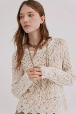 Ivy. Jersey calado