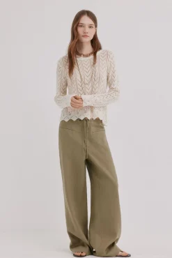 Ivy. Jersey calado