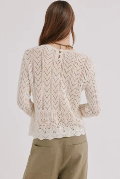 Ivy. Jersey calado