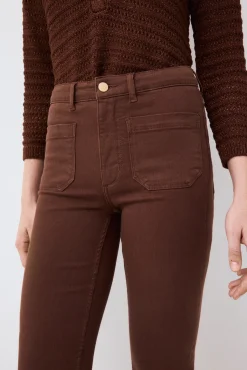 Jeans push up stove pipe