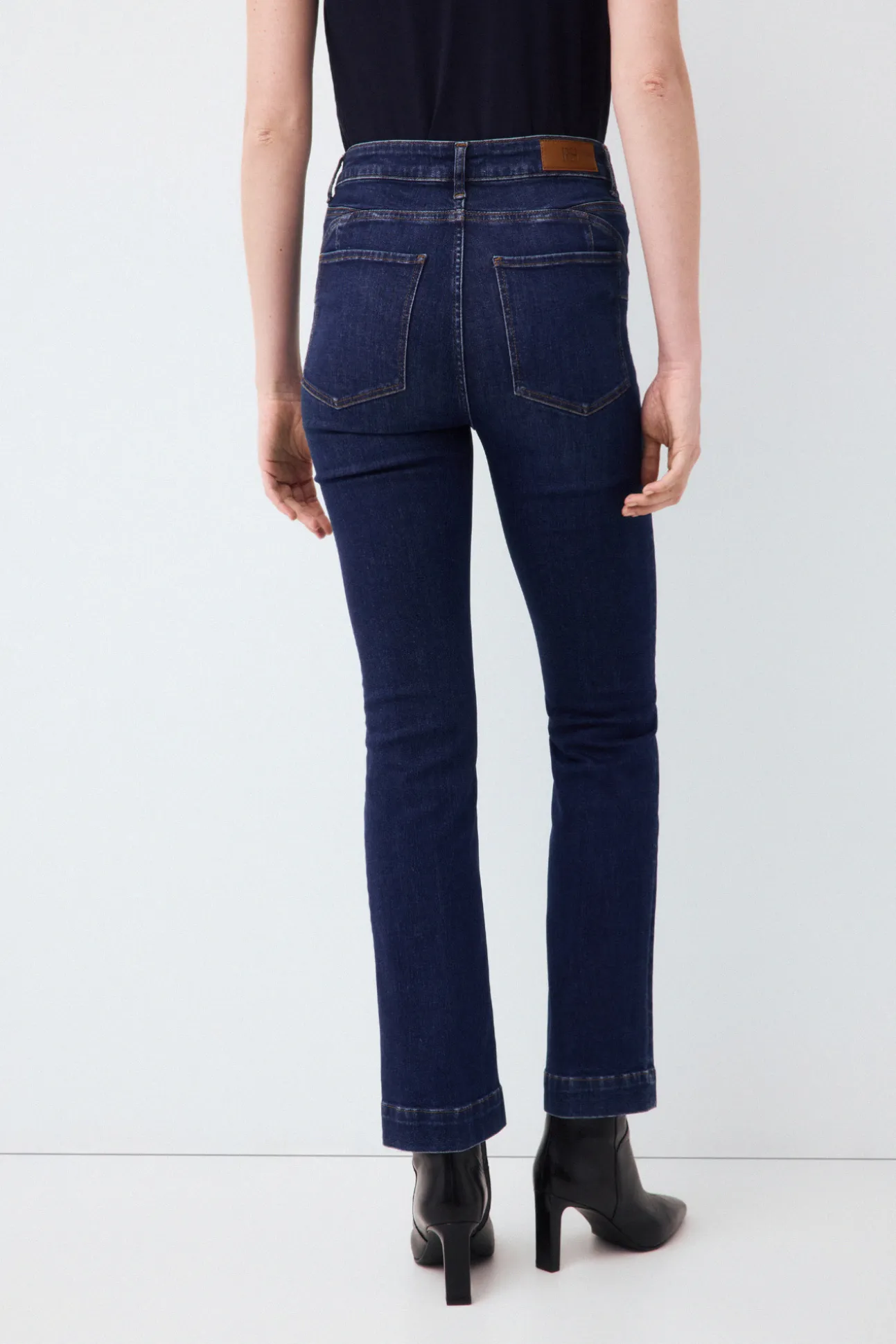 Jeans push up stove pipe basic