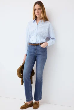 Jeans push up stove pipe basic