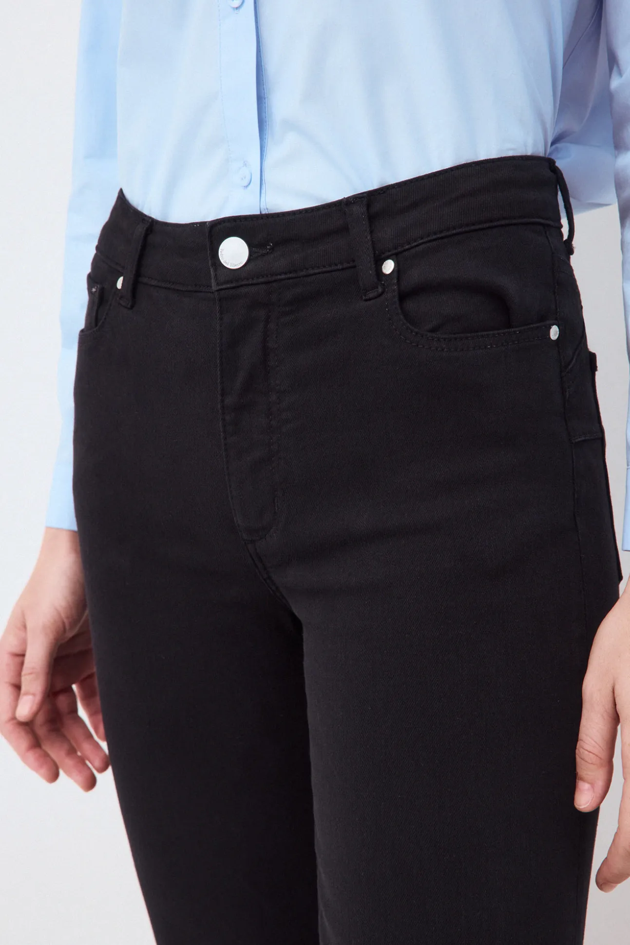 Jeans push up straight basic
