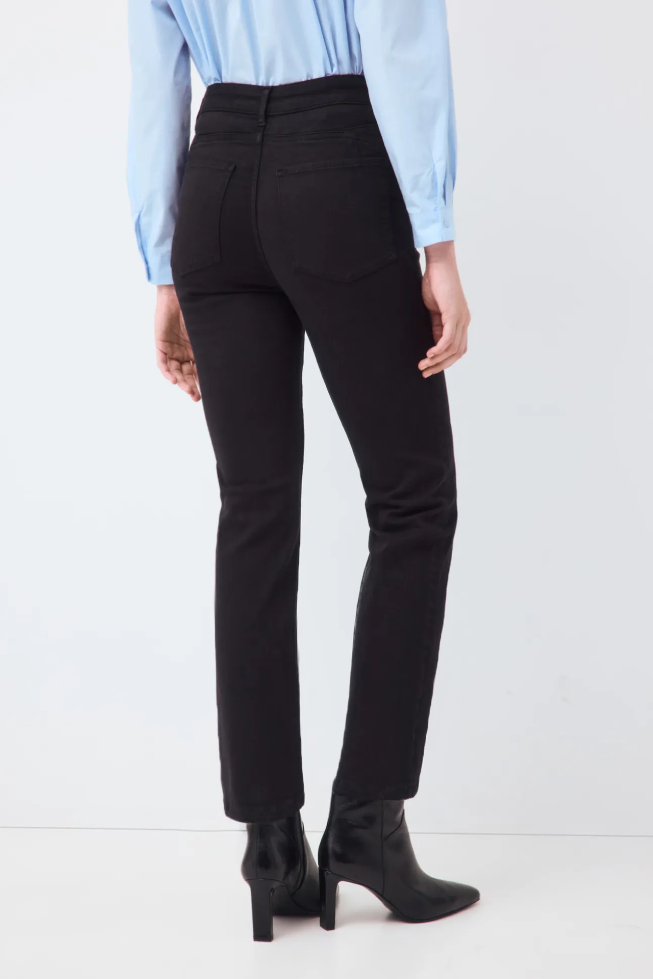 Jeans push up straight basic