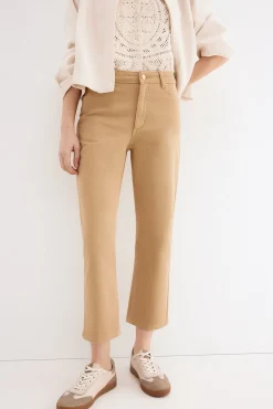 Jeans straight capri basic