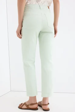Jeans straight capri basic
