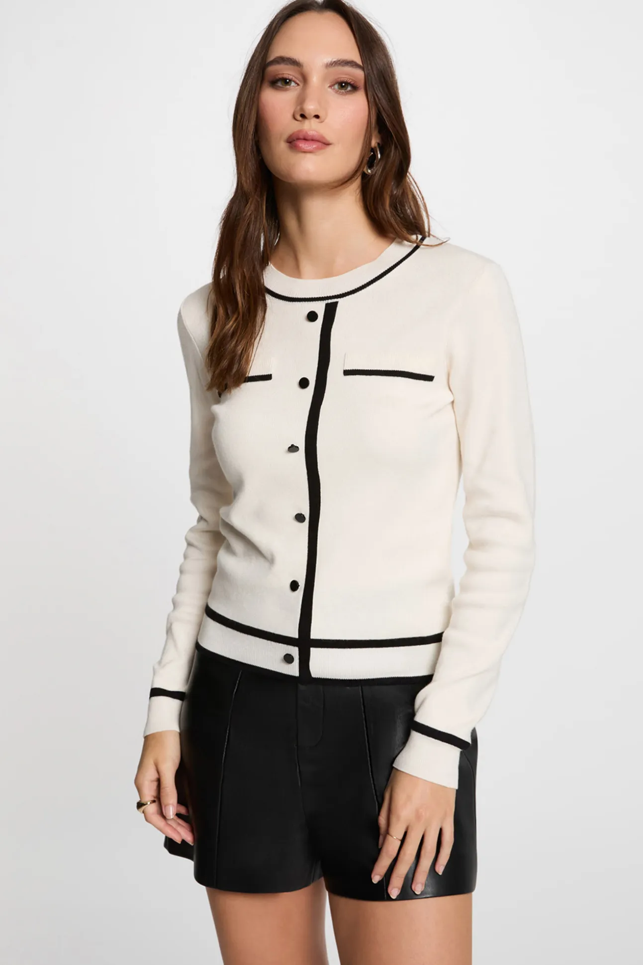Jersey cuello redondo