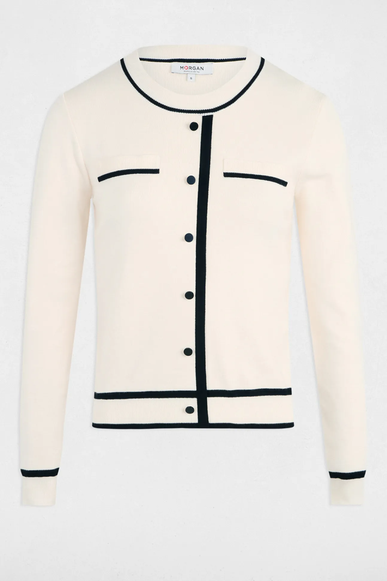 Jersey cuello redondo