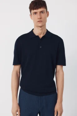 Jersey polo manga corta algodón