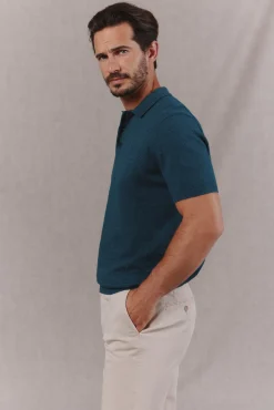 Jersey polo manga corta torzal