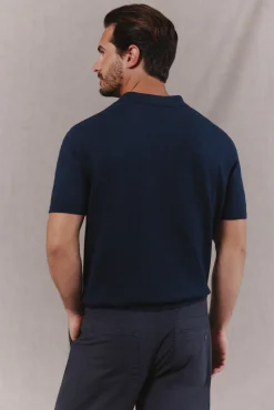 Jersey polo manga corta torzal