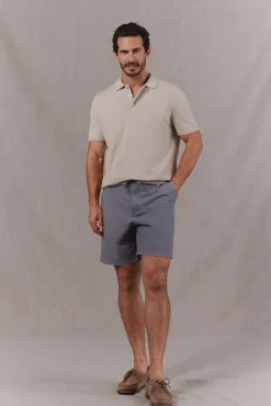 Jersey polo manga corta torzal