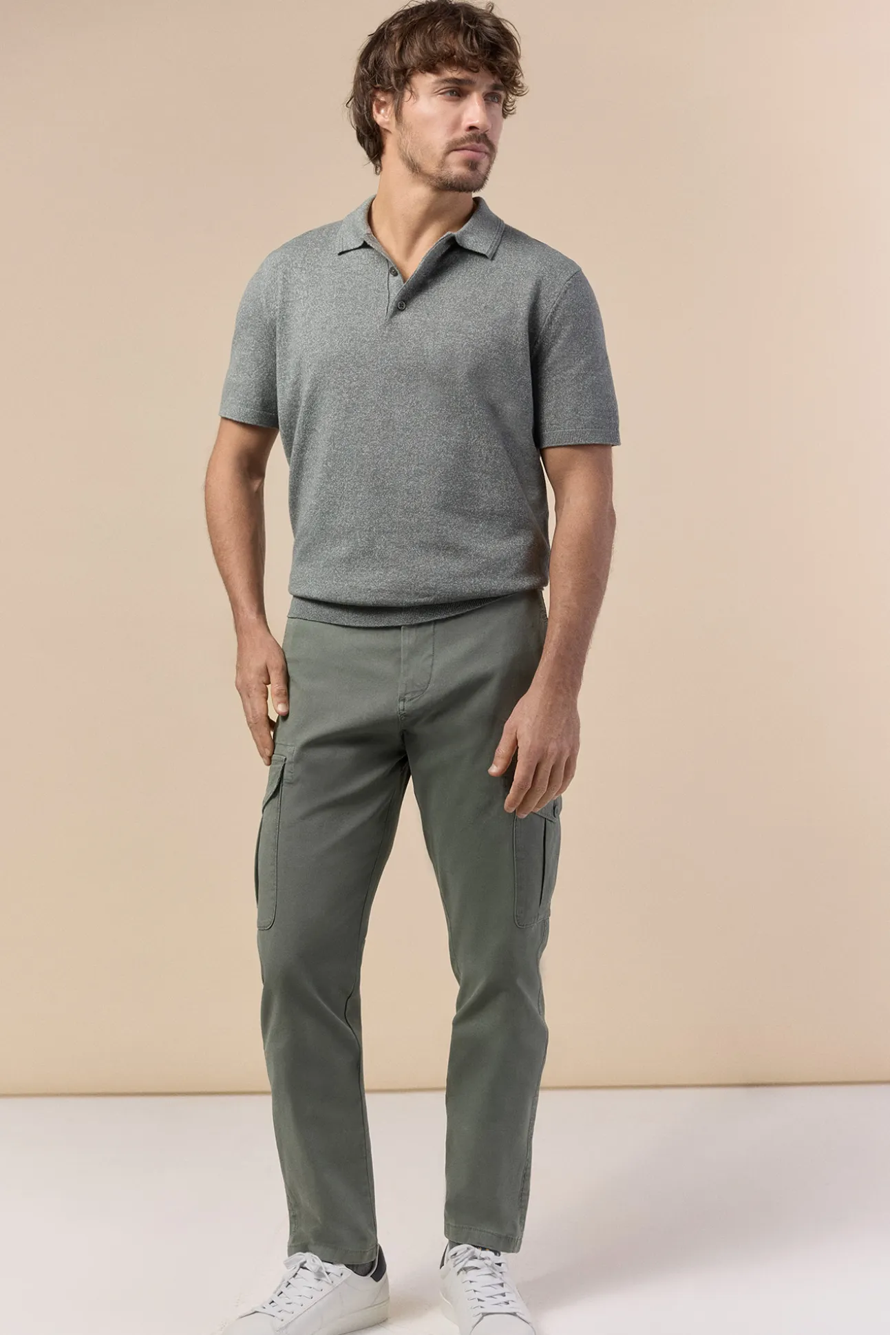 Jersey polo manga corta torzal