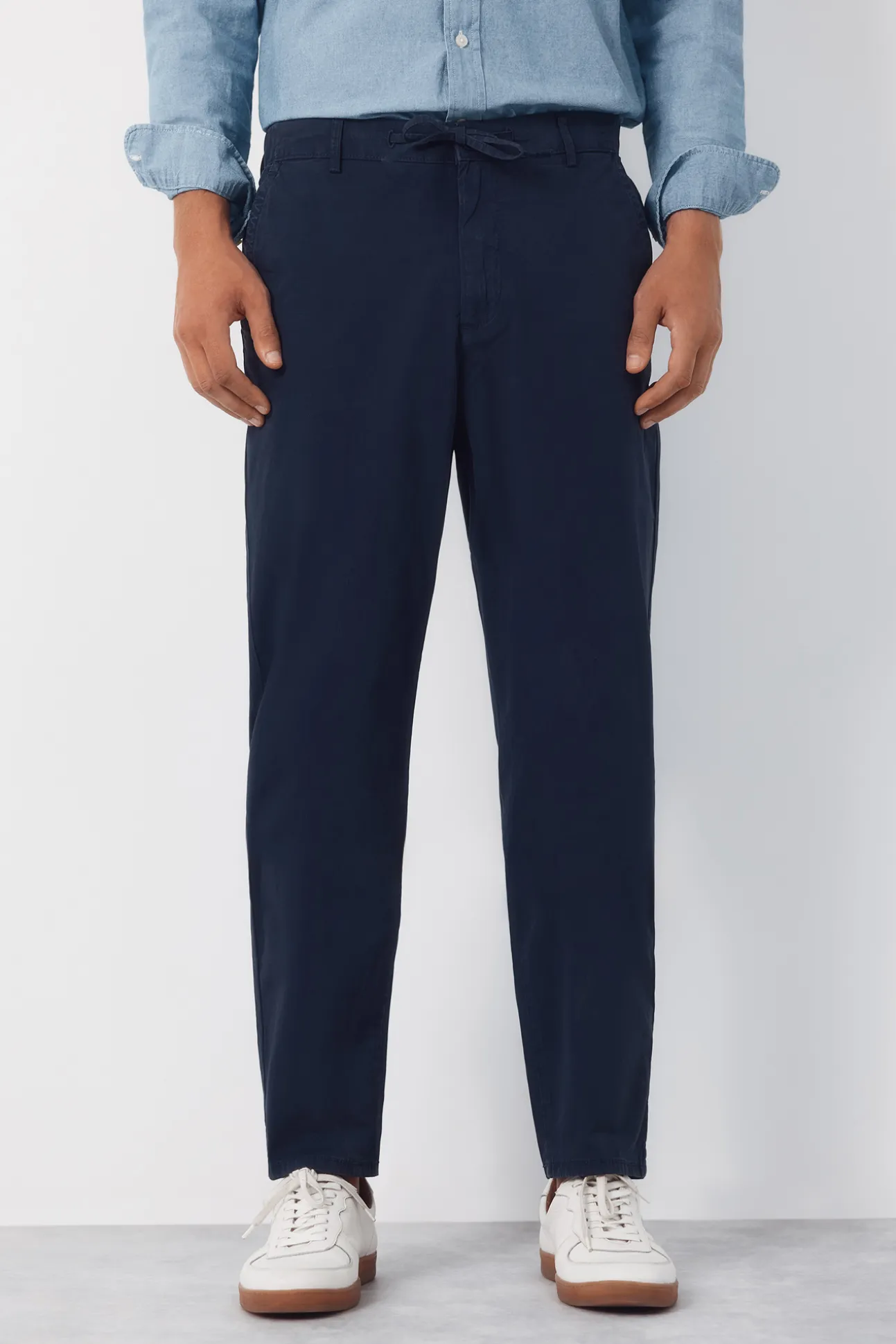 Jogger popelin con gomas regular