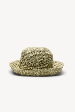 Larisa. Sombrero bucket rafia