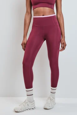 Leggings burdeos 4D STRETCH