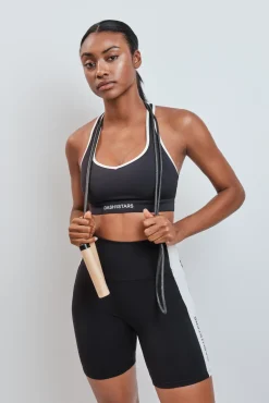 Leggings ciclista 4D STRETCH contraste negro