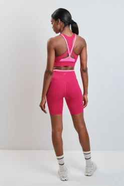 Leggings ciclista rosa 4D STRETCH