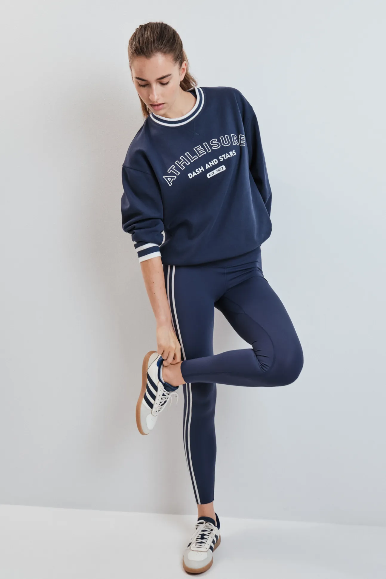 Leggings COMPRESSIVE largo azul