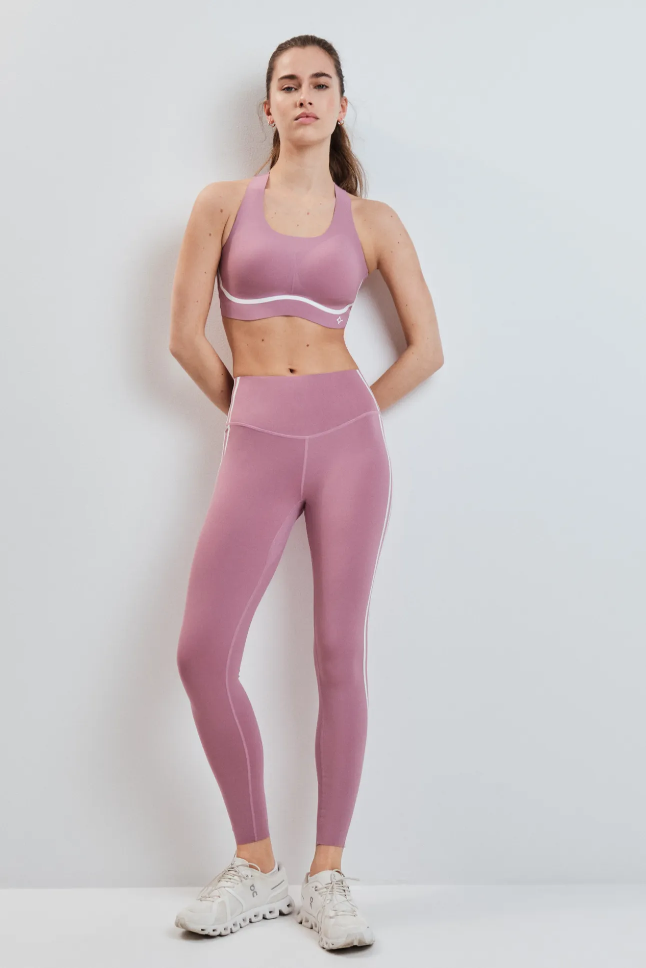 Leggings COMPRESSIVE largo rosa