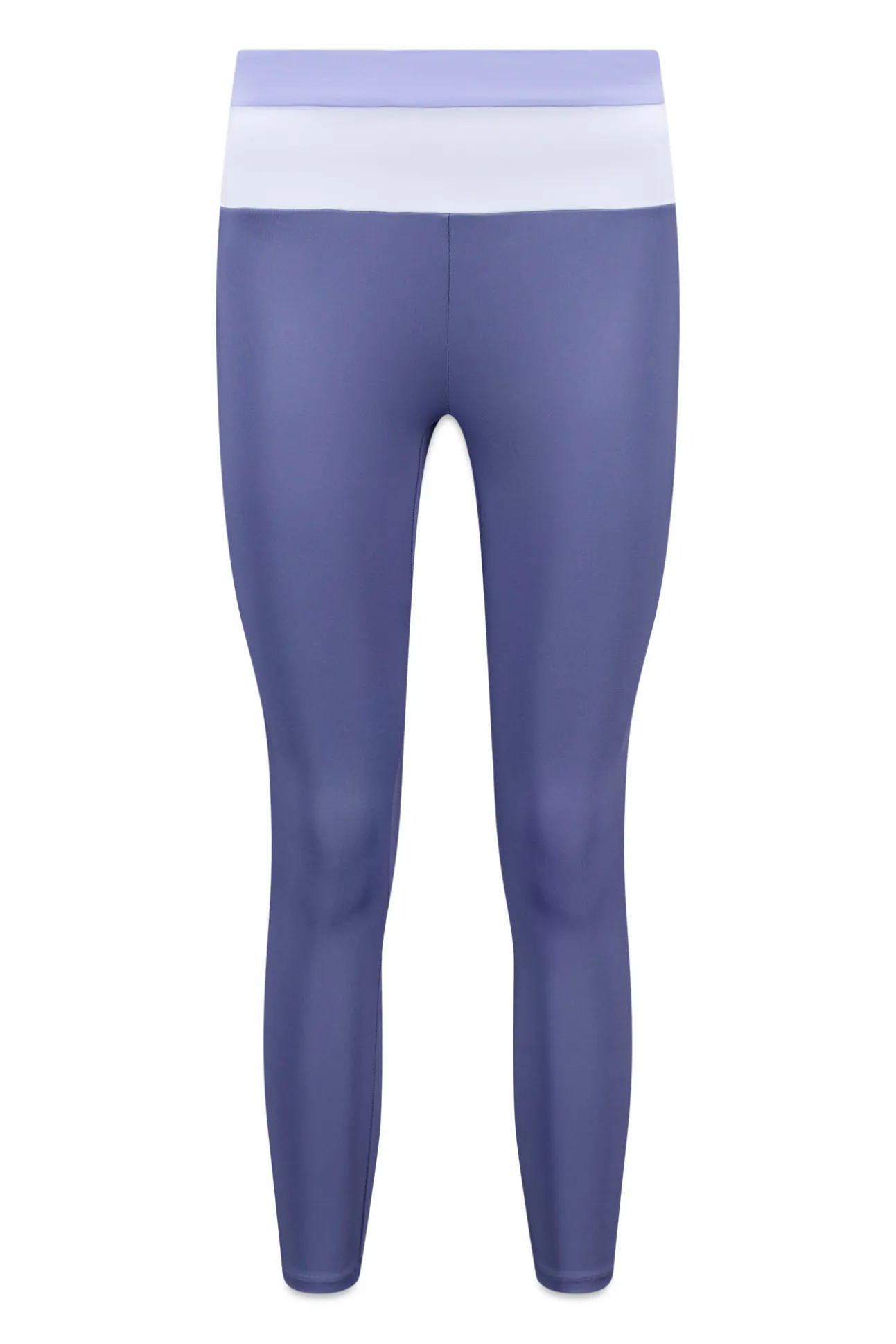 Leggings crop 4D STRETCH color block azul