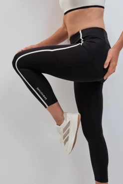 Leggings crop 4D STRETCH negro