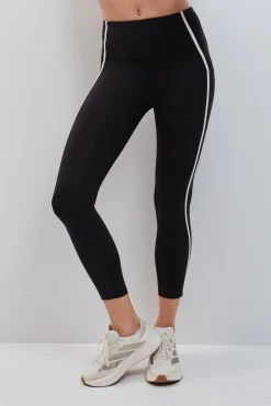 Leggings crop 4D STRETCH negro