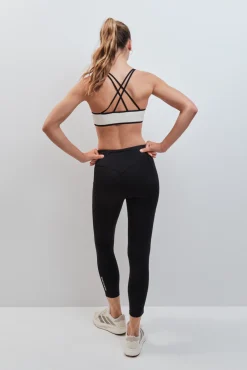 Leggings crop 4D STRETCH negro