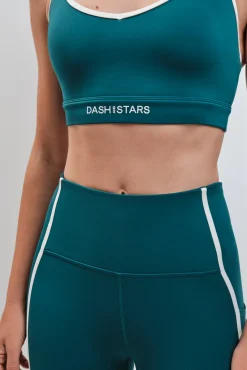 Leggings crop 4D STRETCH verde