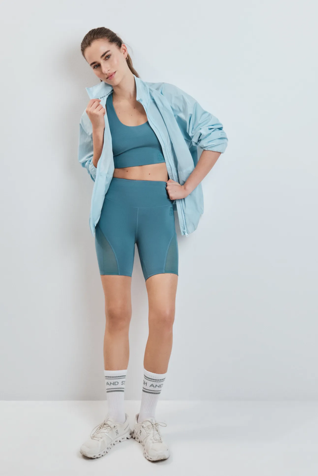 Leggings 4D STRETCH ciclista verde