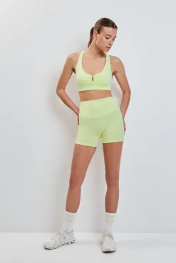 Leggings 4D STRETCH cortos amarillo