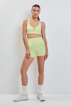 Leggings 4D STRETCH cortos amarillo