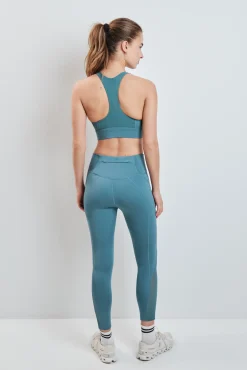 Leggings 4D STRETCH crop verde