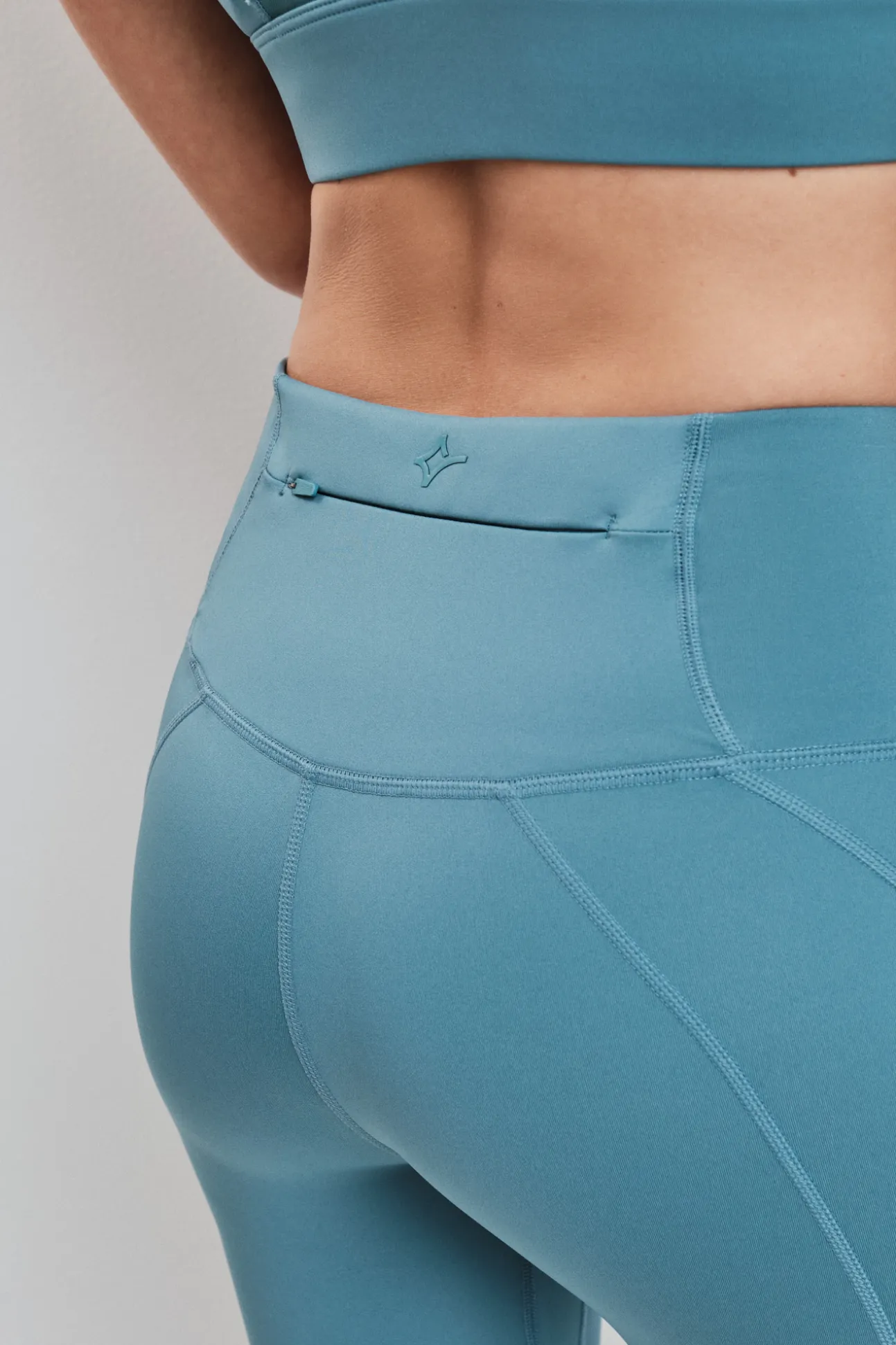 Leggings 4D STRETCH crop verde