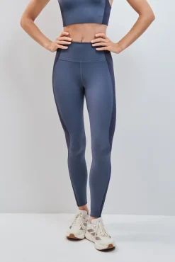 Leggings largos 4D STRETCH azul oscuro