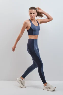 Leggings largos 4D STRETCH azul oscuro