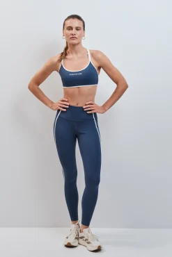 Leggings largos 4D STRETCH azul