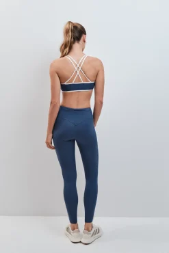 Leggings largos 4D STRETCH azul