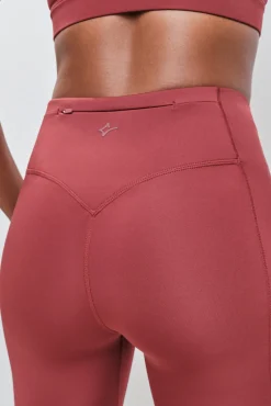 Leggings largos 4D STRETCH burgundy