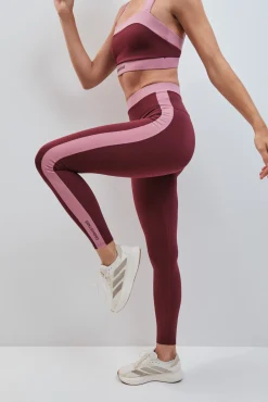 Leggings largos 4D STRETCH burgundy