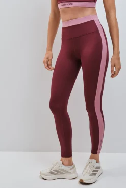 Leggings largos 4D STRETCH burgundy