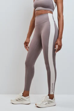 Leggings largos 4D STRETCH contraste marrón