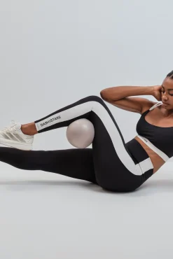 Leggings largos 4D STRETCH contraste negro