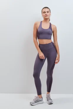 Leggings largos 4D STRETCH morado