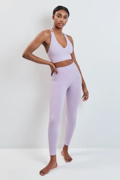 Leggings largo SEAMLESS COMFORT lila
